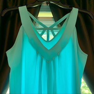 Turquoise Blouse